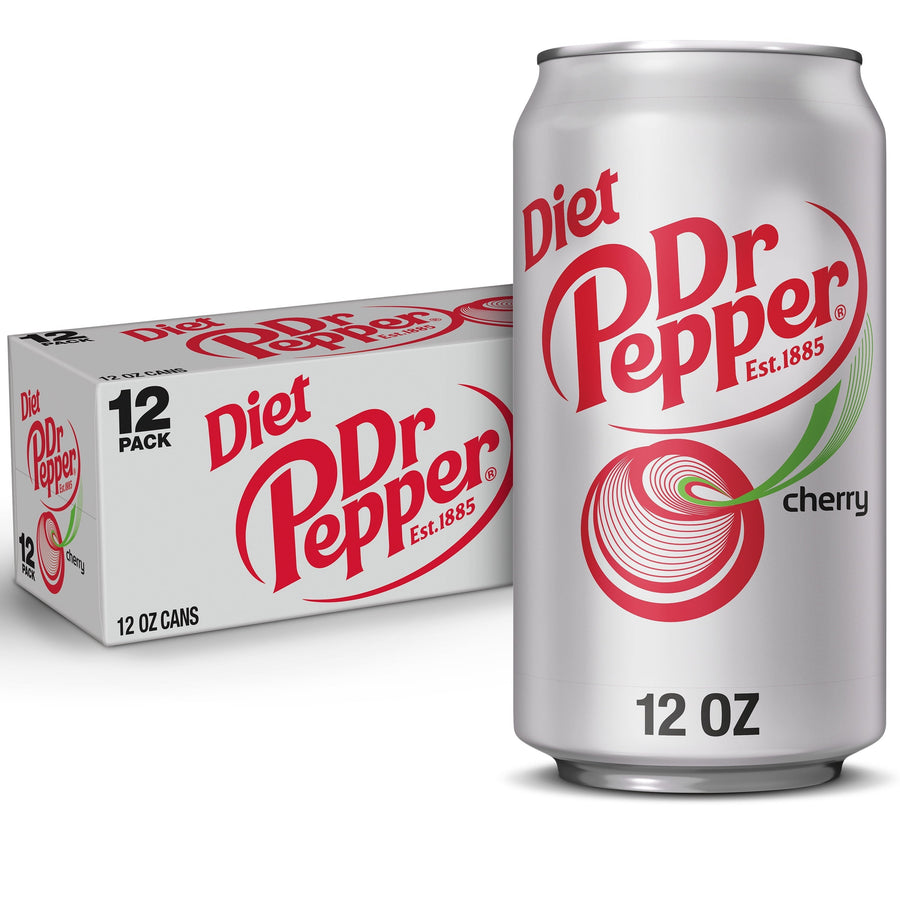 Diet Dr Pepper Cherry Soda O8