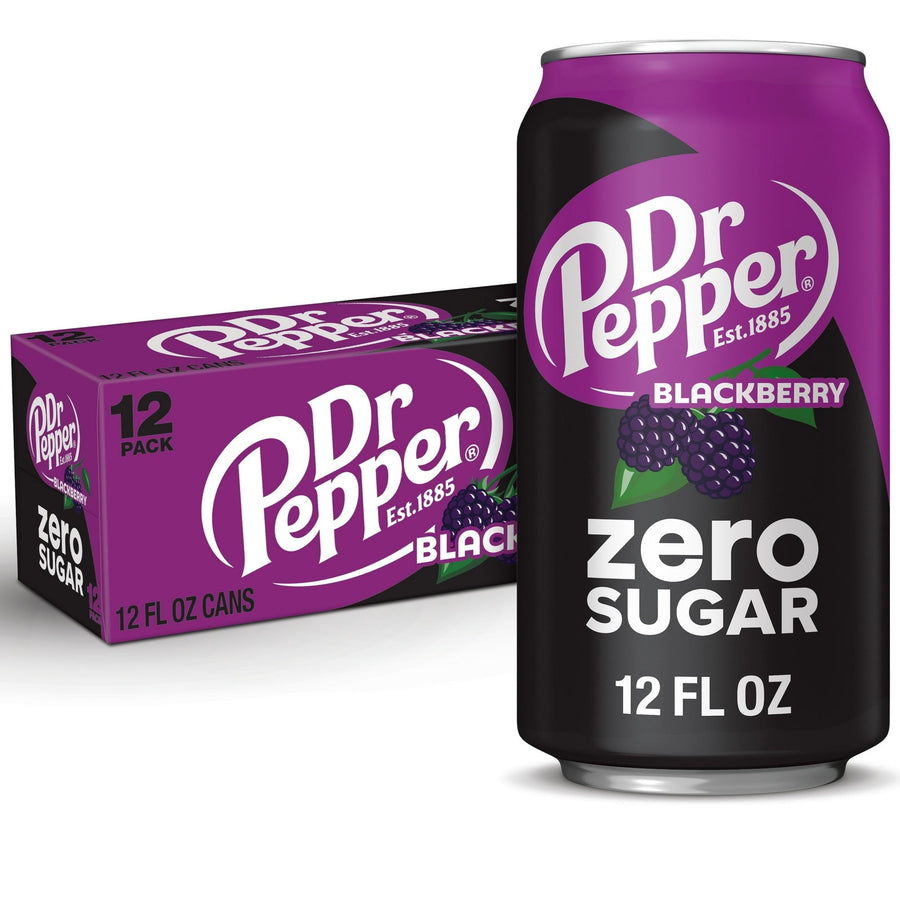 Dr Pepper Blackberry Zero Sugar Soda Q8