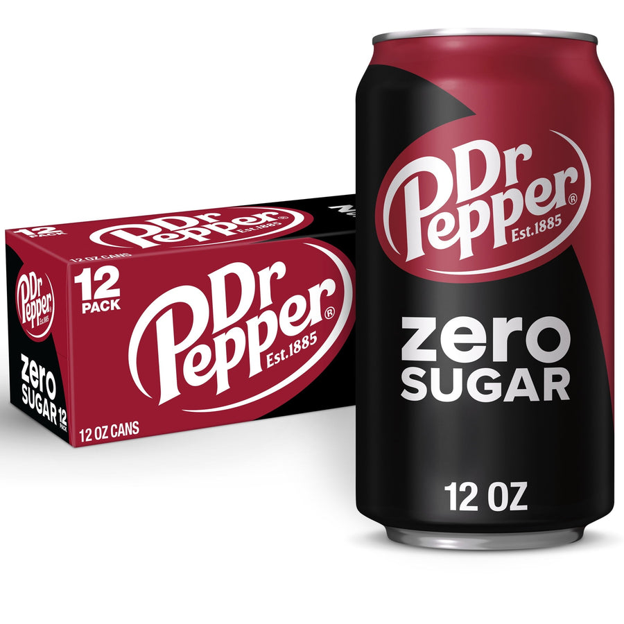 Dr Pepper Zero Sugar Soda Z4
